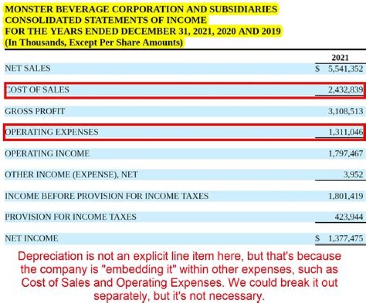 Which two lines on the income statement do you think are the most important?
