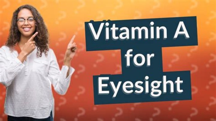 Which vitamin is best for eyesight?