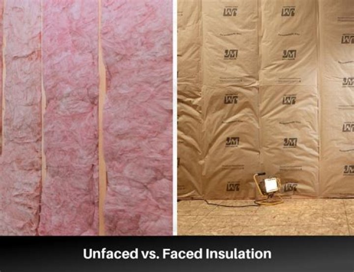 Which way does insulation face in a basement?