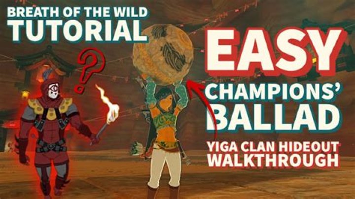 Who are the 4 Botw Champions?