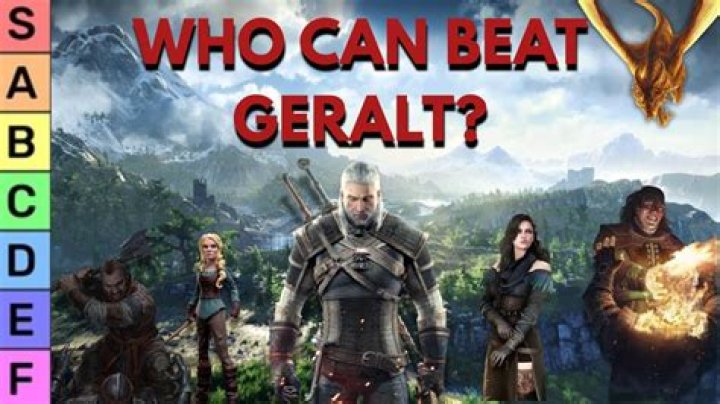 Who can beat Geralt?
