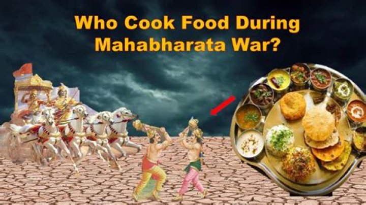 Who cooked food in Mahabharata?