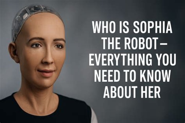 Who created Sophia robot?