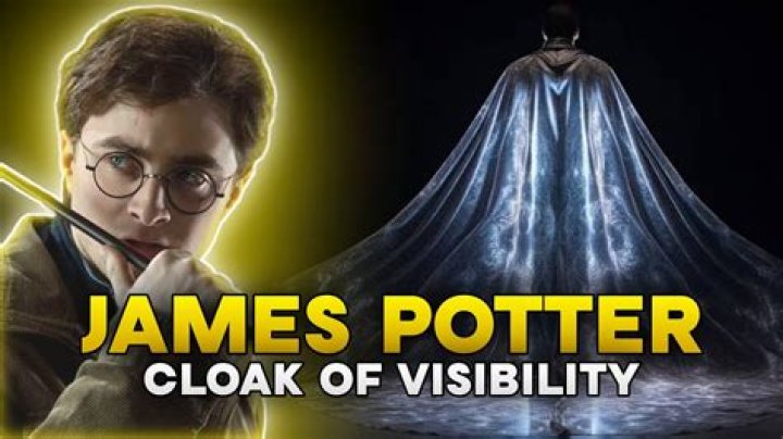 Who did James Potter gave the invisibility cloak to?