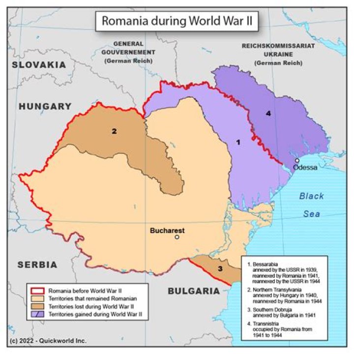 Who did Romania fight for in ww2?
