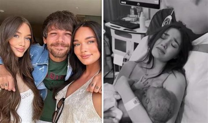 Who does Louis Tomlinson have a baby with?