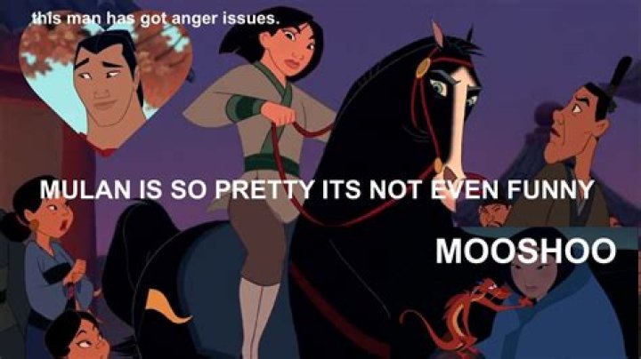 Who does Mulan fall in love with?