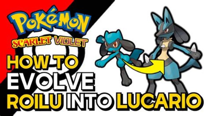 Who evolves into Lucario?