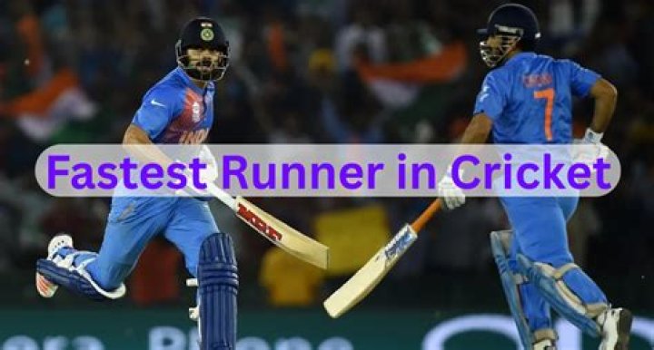 Who is fastest runner in cricket?