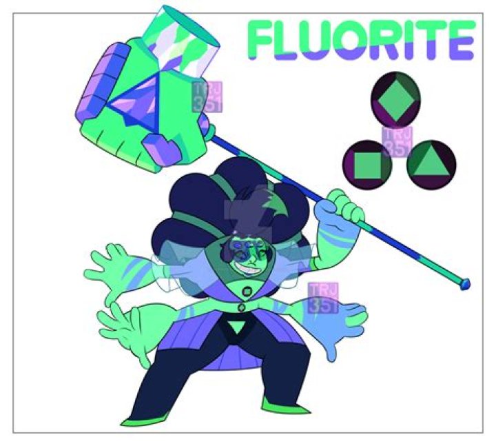 Who is fluorite a fusion of?