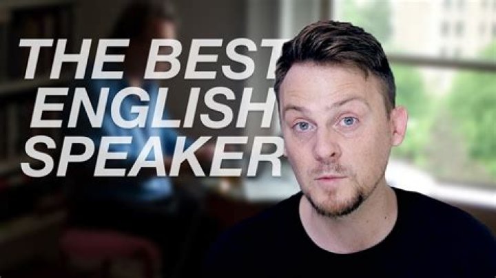 Who is the best English speaker in the world?