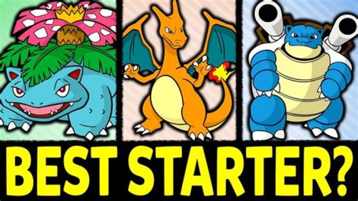 Who is the best Kanto starter?