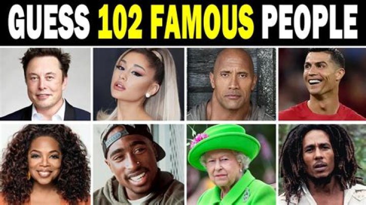 Who is the first famous person?