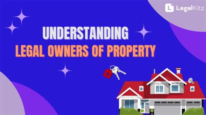 Who is the legal owner of a house?