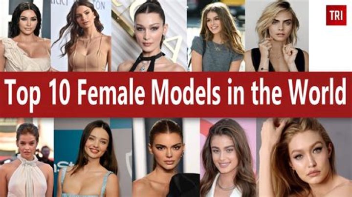 Who is the most famous model 2020?