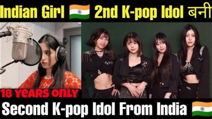 Who is the new K-pop idol from India?