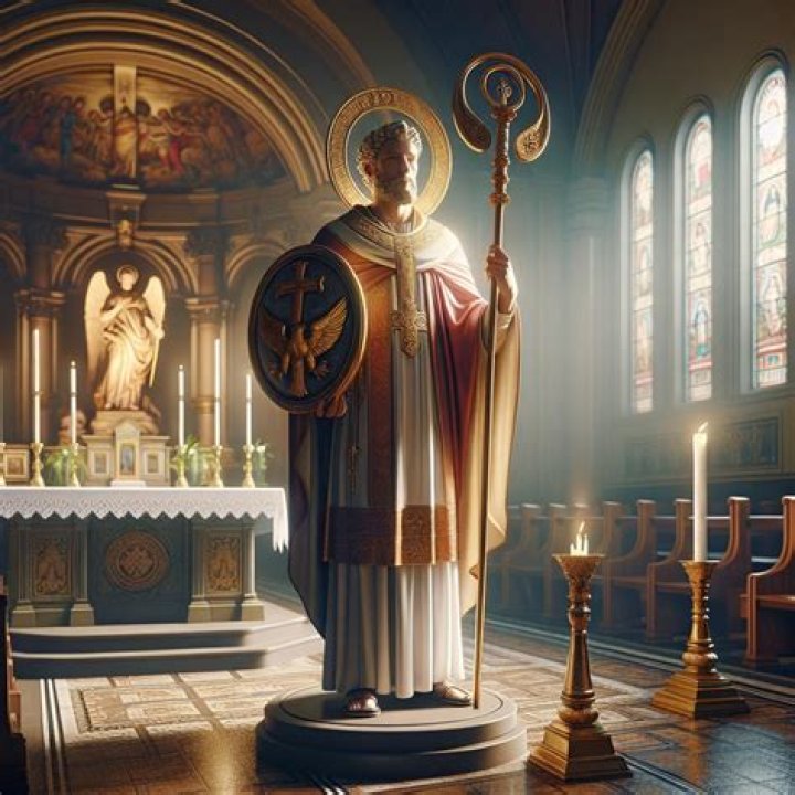 Who is the patron saint of bravery?