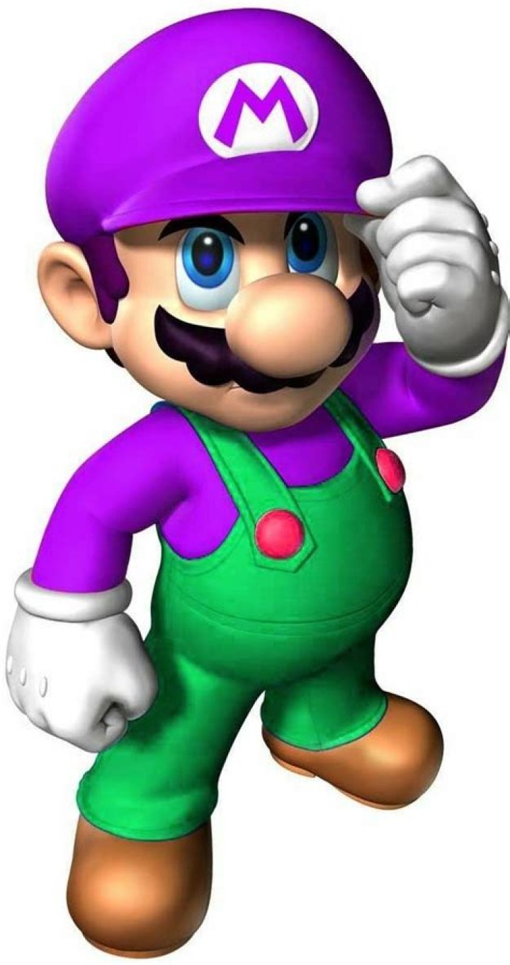 Who is the purple Mario character?