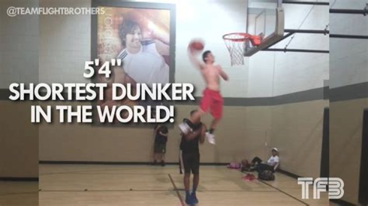 Who is the shortest dunker?