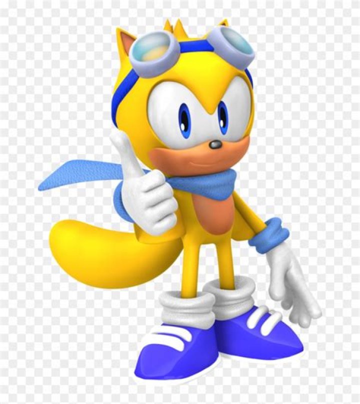 Who is the yellow Sonic character?
