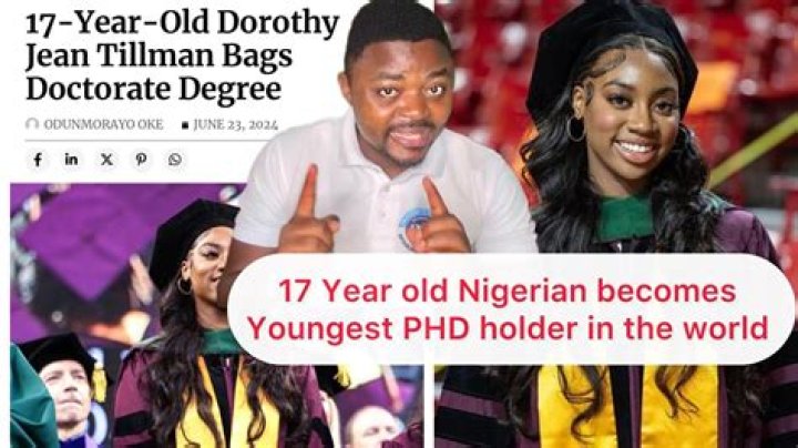 Who is the youngest person to get a PhD?