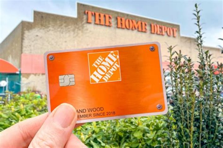 Who issues the Home Depot credit card?