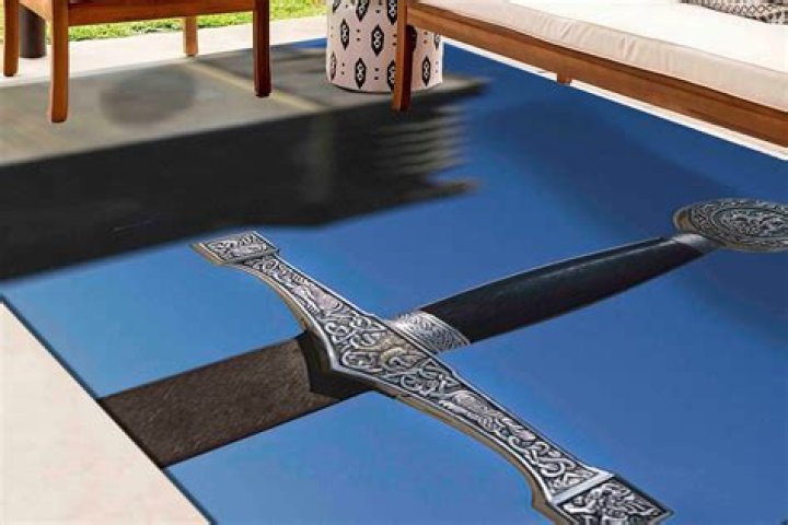 Who put Excalibur in the stone?