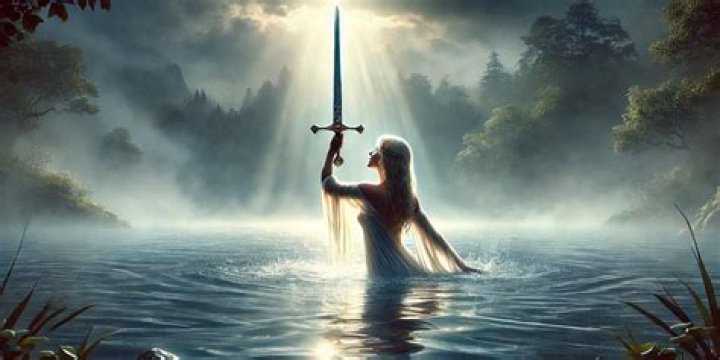 Who put the sword in the lake?