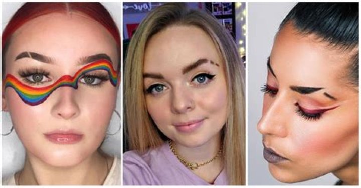 Who started eyebrow slits?