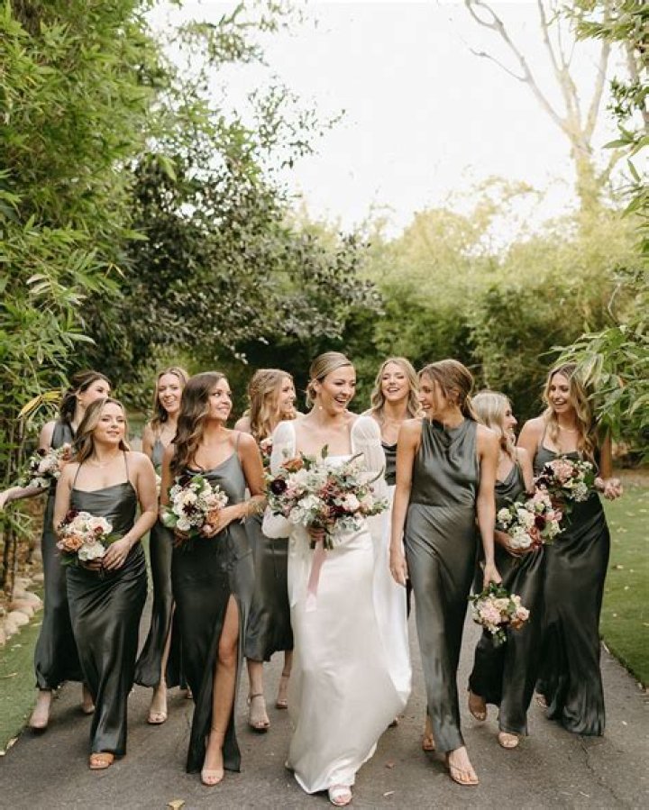 Who walks first maid or matron?