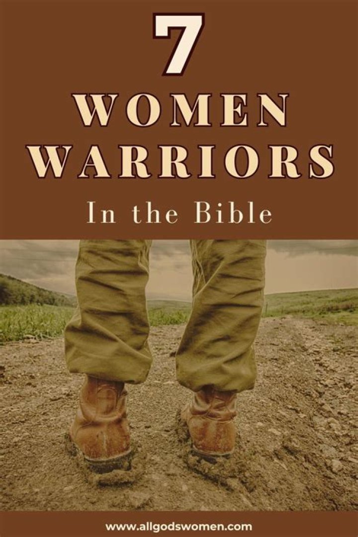 Who was a female warrior in the Bible?