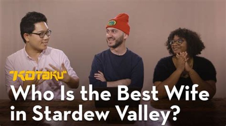 Who's the best wife in Stardew Valley?