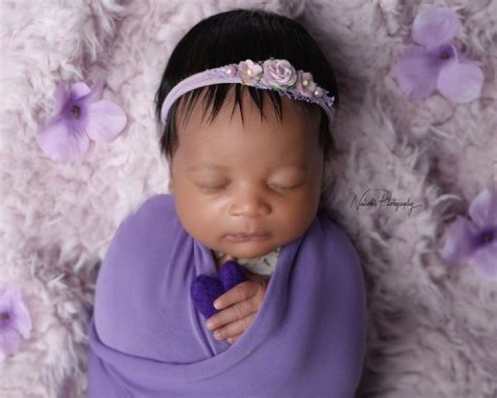 Why are babies purple when born?