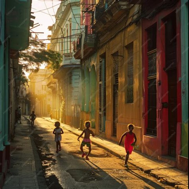 Why are children playing in street?