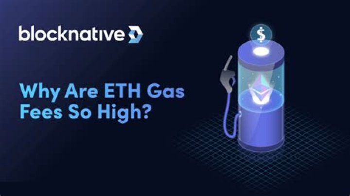 Why are ETH gas fees so high?