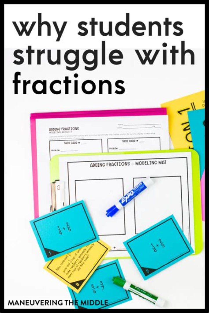 Why are fractions difficult for students?