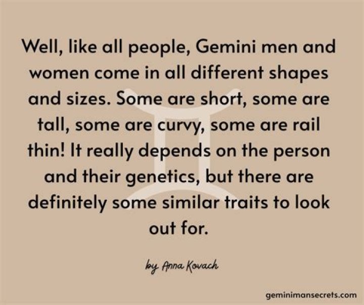 Why are Geminis so attractive?