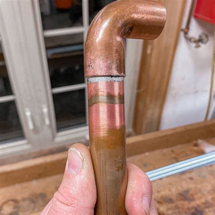Why are my copper pipes turning blue?