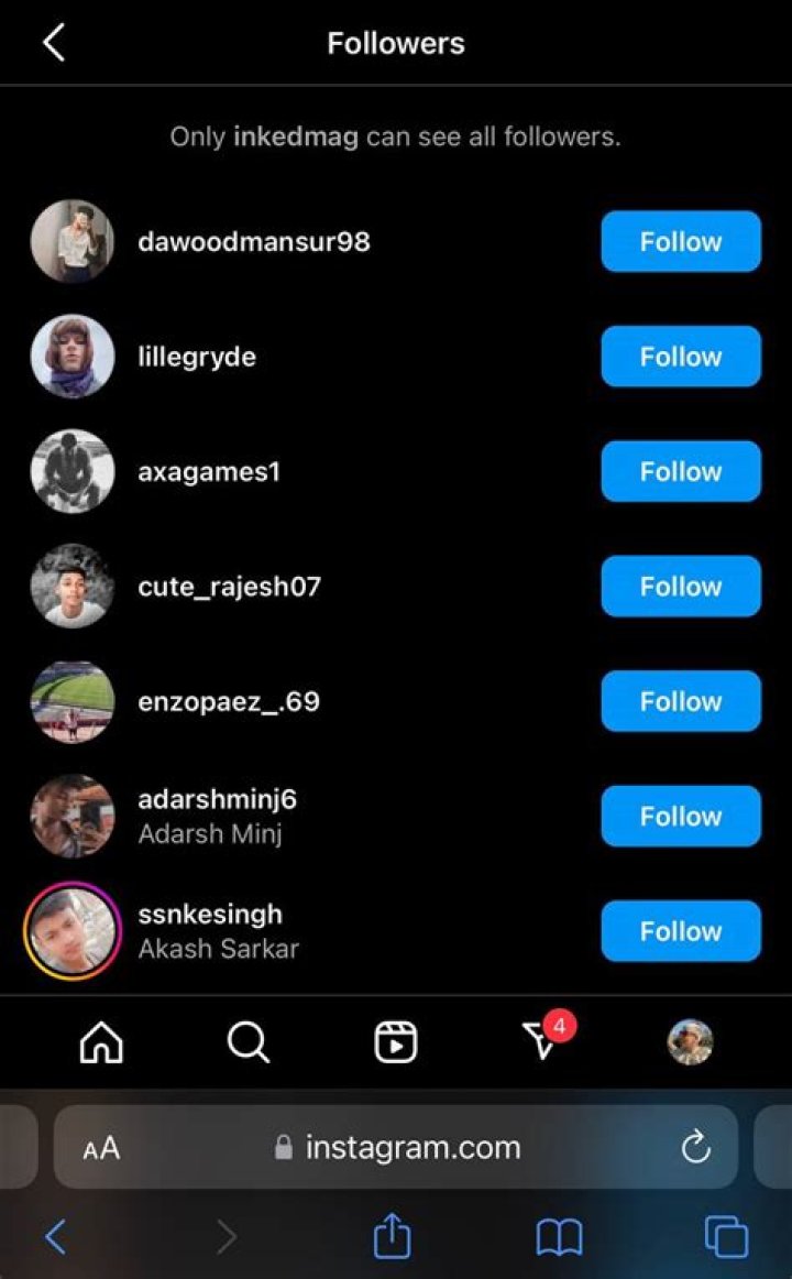 Why are my Instagram followers not seeing my posts?