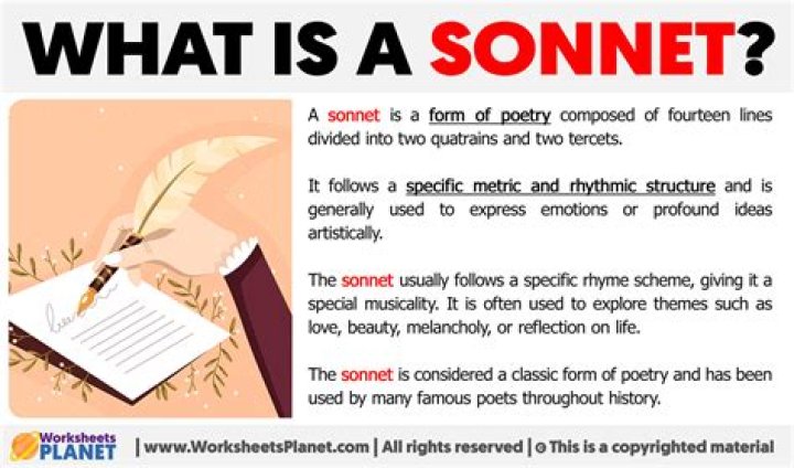 Why are sonnets effective?