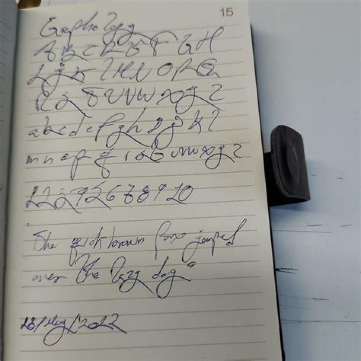 Why can't I write with my hand?