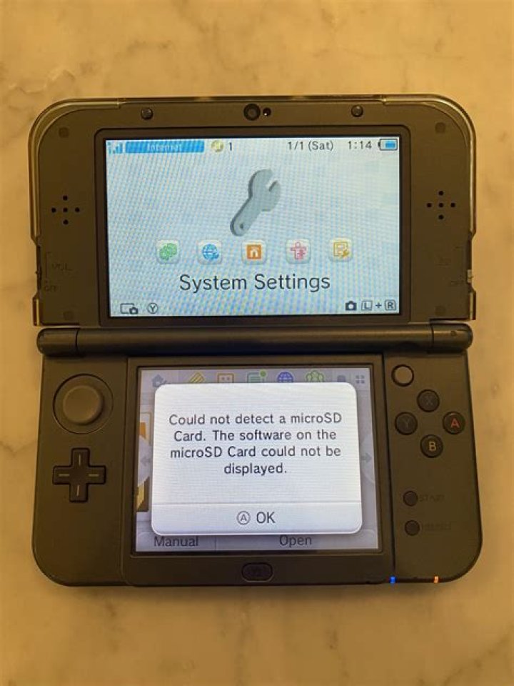 Why can't my 3DS detect SD card?