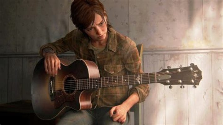 Why did Ellie leave the guitar?
