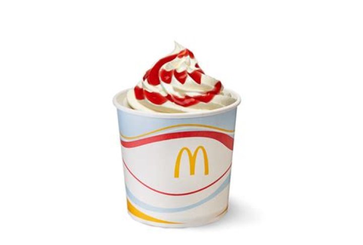 Why did McDonald's stop selling strawberry sundaes?