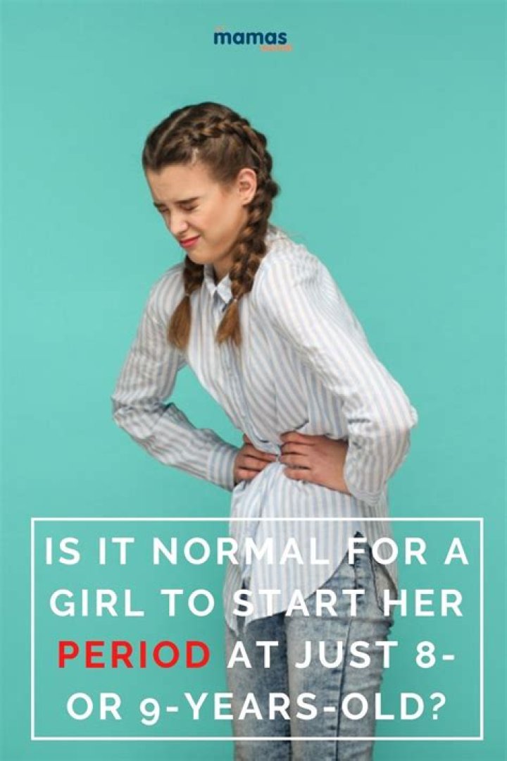 Why did my 9 year old start her period?