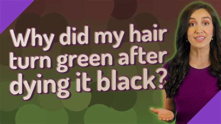 Why did my hair turn green?
