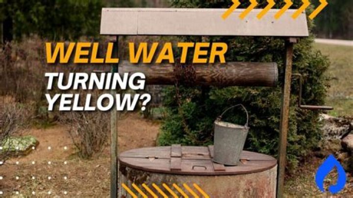 Why did my well water turn brown all of a sudden?