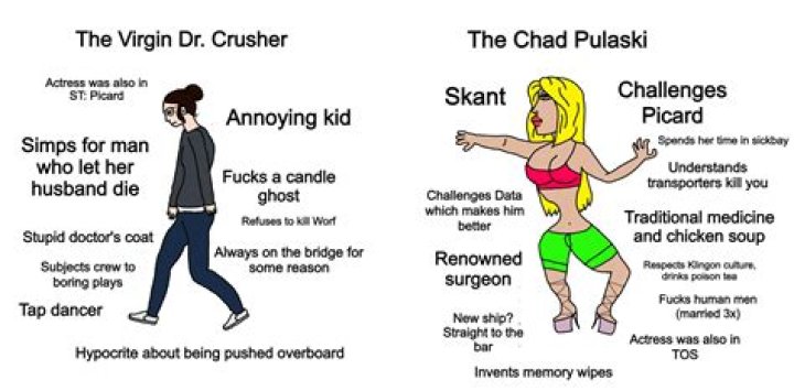 Why did Pulaski replace Dr Crusher?