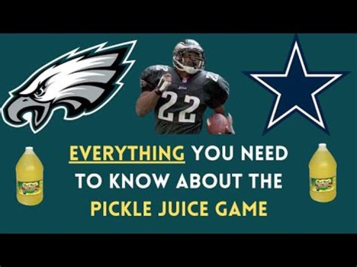 Why did the Eagles drink pickle juice?