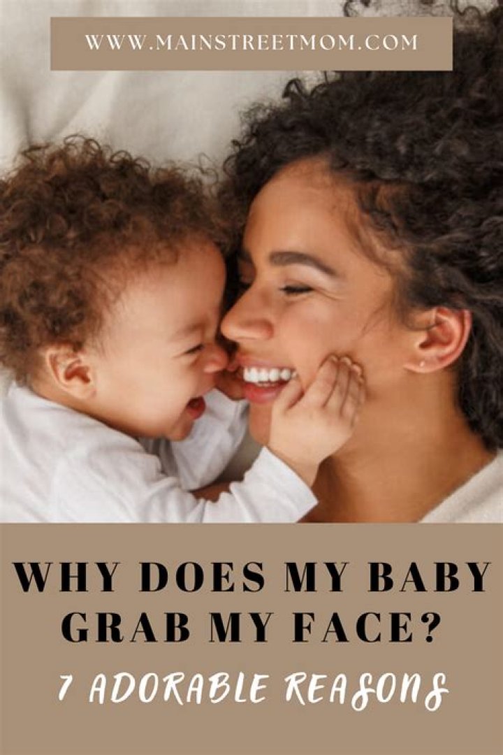 Why do babies bury their face in your chest?